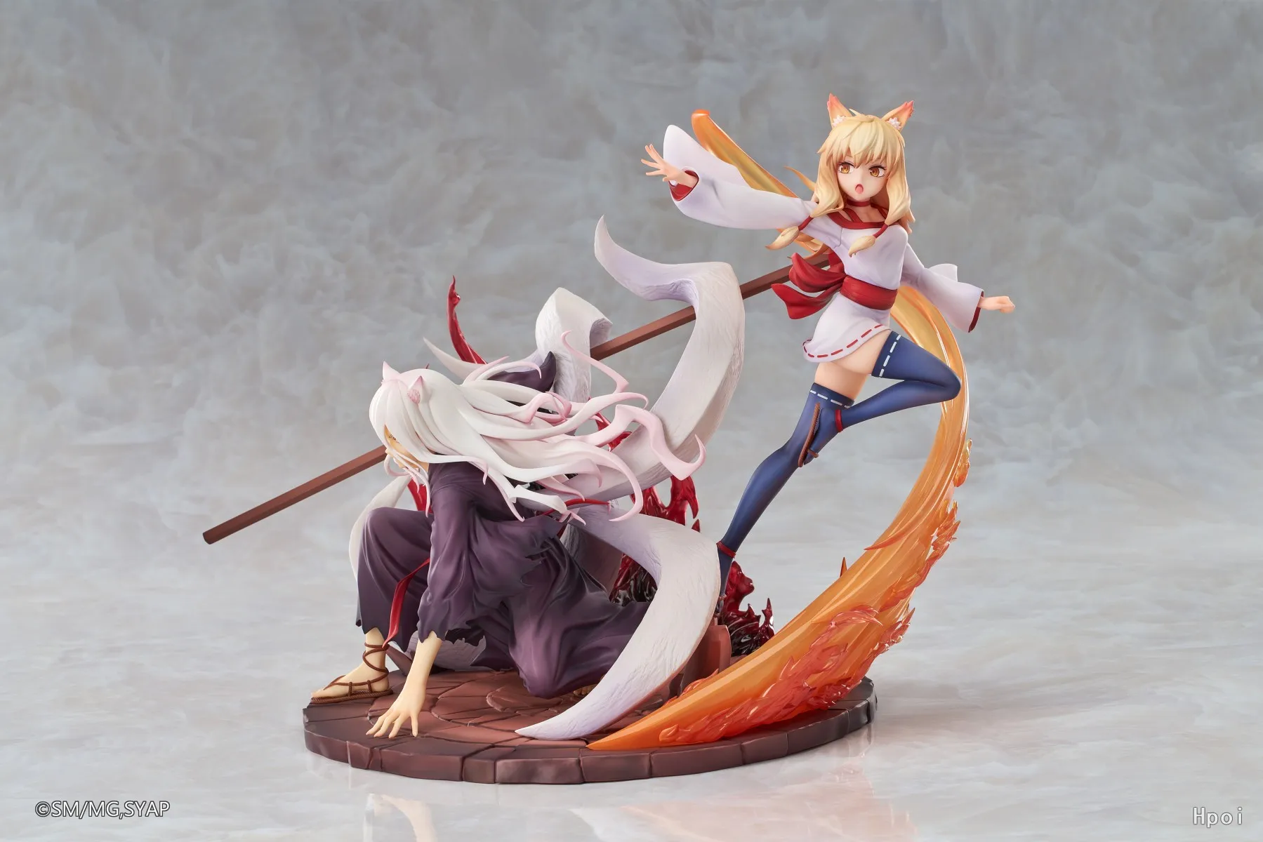 Original in Stock APEX Warring States Demon Fox, Sisters and Sisters of The Savior, Xiaoyu Xunhuo 1/7 Figures Model Toys Gifts