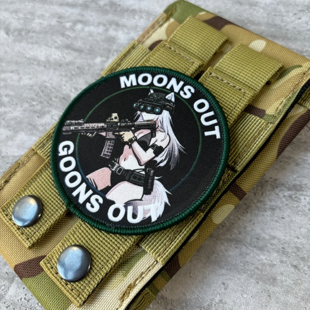 Parche Morale táctico Waifu visión nocturna Velcro – Airsoft - imagen 2