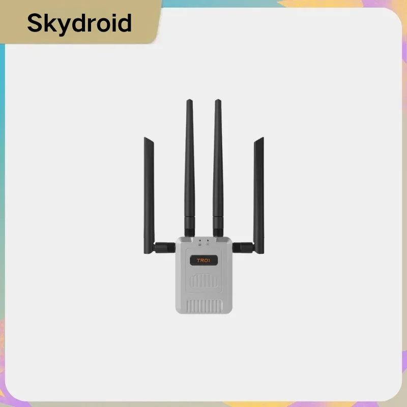 

SKYDROID TR01 Dual Band Repeater 2.4G/5.8G 20KM Range for Drone RC System, Dual Modules with Strong Anti-Interference