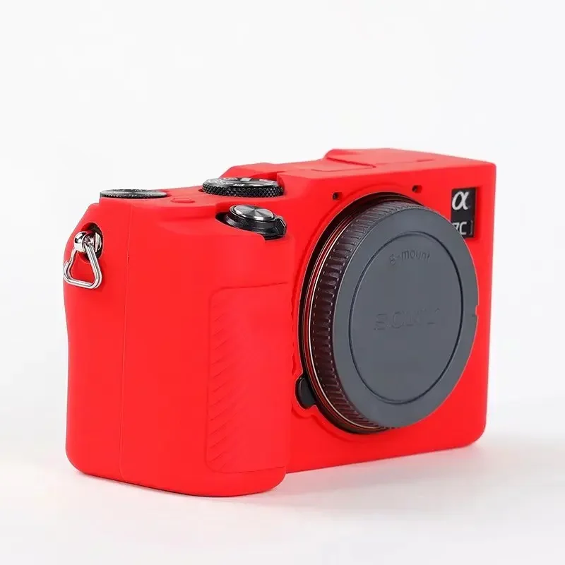 A7C Silicone Case Rubber Body Cover Protector Frame Skin for Sony A7C Alpha 7C ILCE-7C Camera Soft