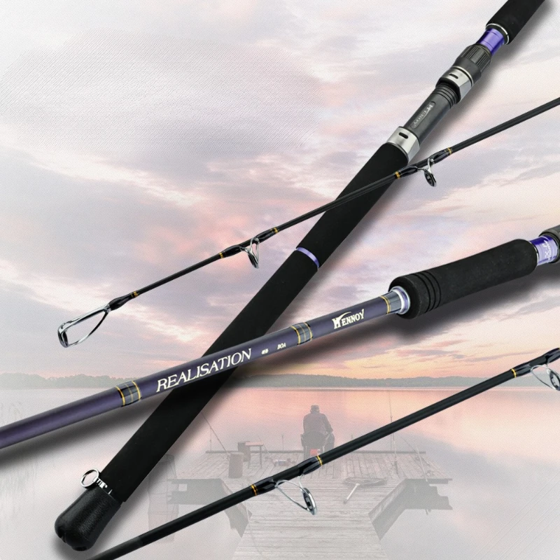 

Portable Carbon Boat Rod for Popper/Jerkbait Fishing,Oversized Anti-Tangle Rings,Ergonomic Handle with Quick-Dry Grip