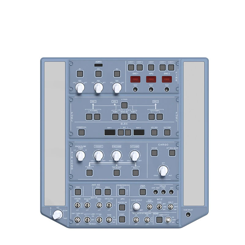 A320 Overhead Panel for Flight Simulator