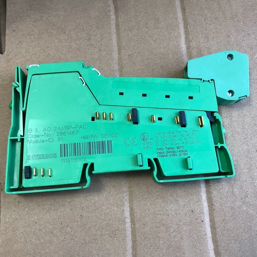 

2861467 IB IL AO 2/U/BP-PAC Inline Module Analog Module