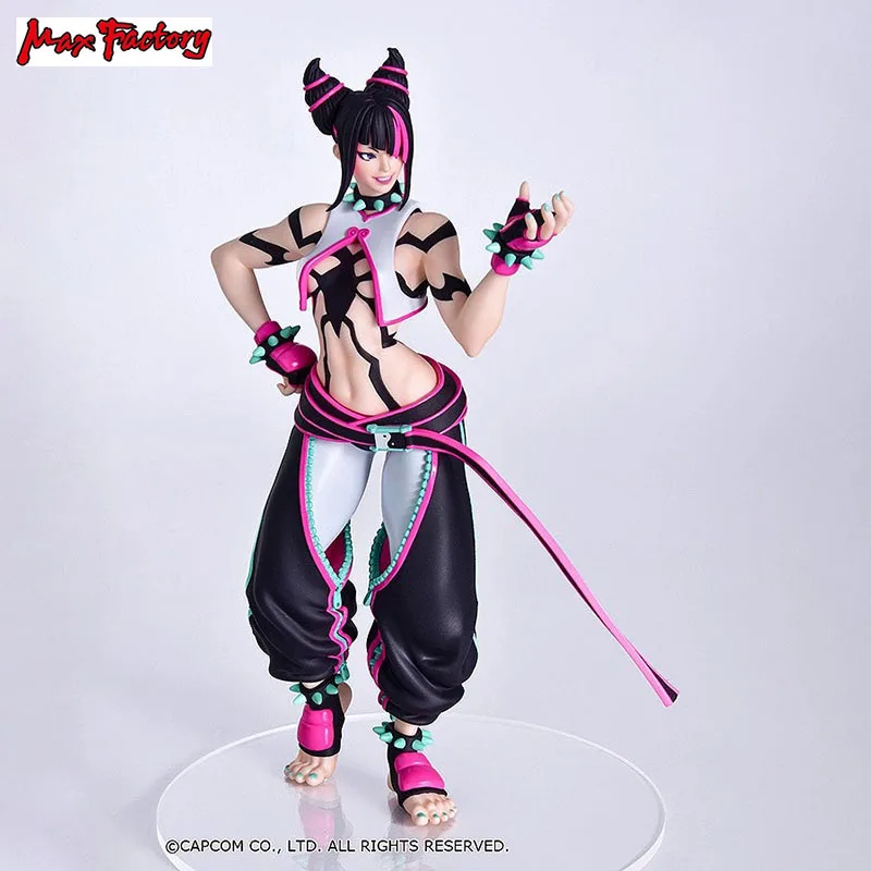 In Stock Original Max Factory Pop Up Parade  Street Fighter 6 - Han Juri Anime Figure Action Figure Model Decoration Model Toys