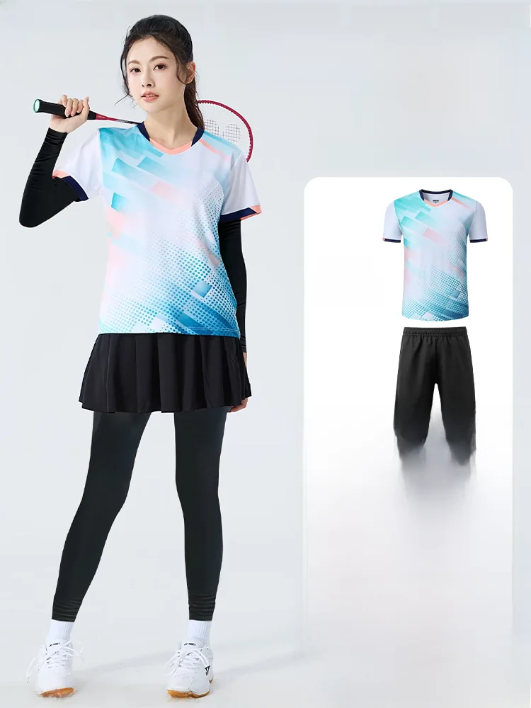 profional-badminton-orm-set-men's-women's-qui-dry-autumn-winter-volleyball-cetition-suit-four-piece-set-specializ