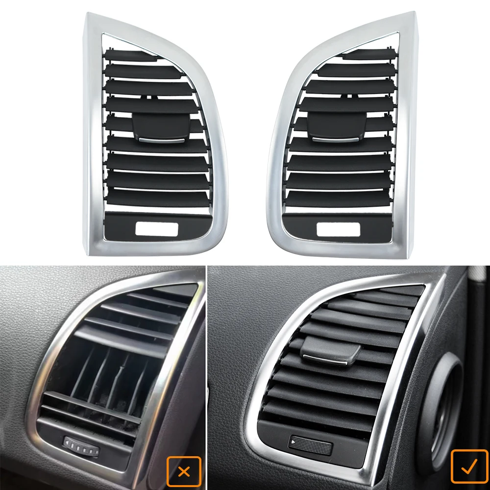 LHD RHD Front Dashboard Left Right Air Conditioner AC Vent Outlet Grille Panel Cover For Audi Q7 2006-2015 4L0820901 4L0820902