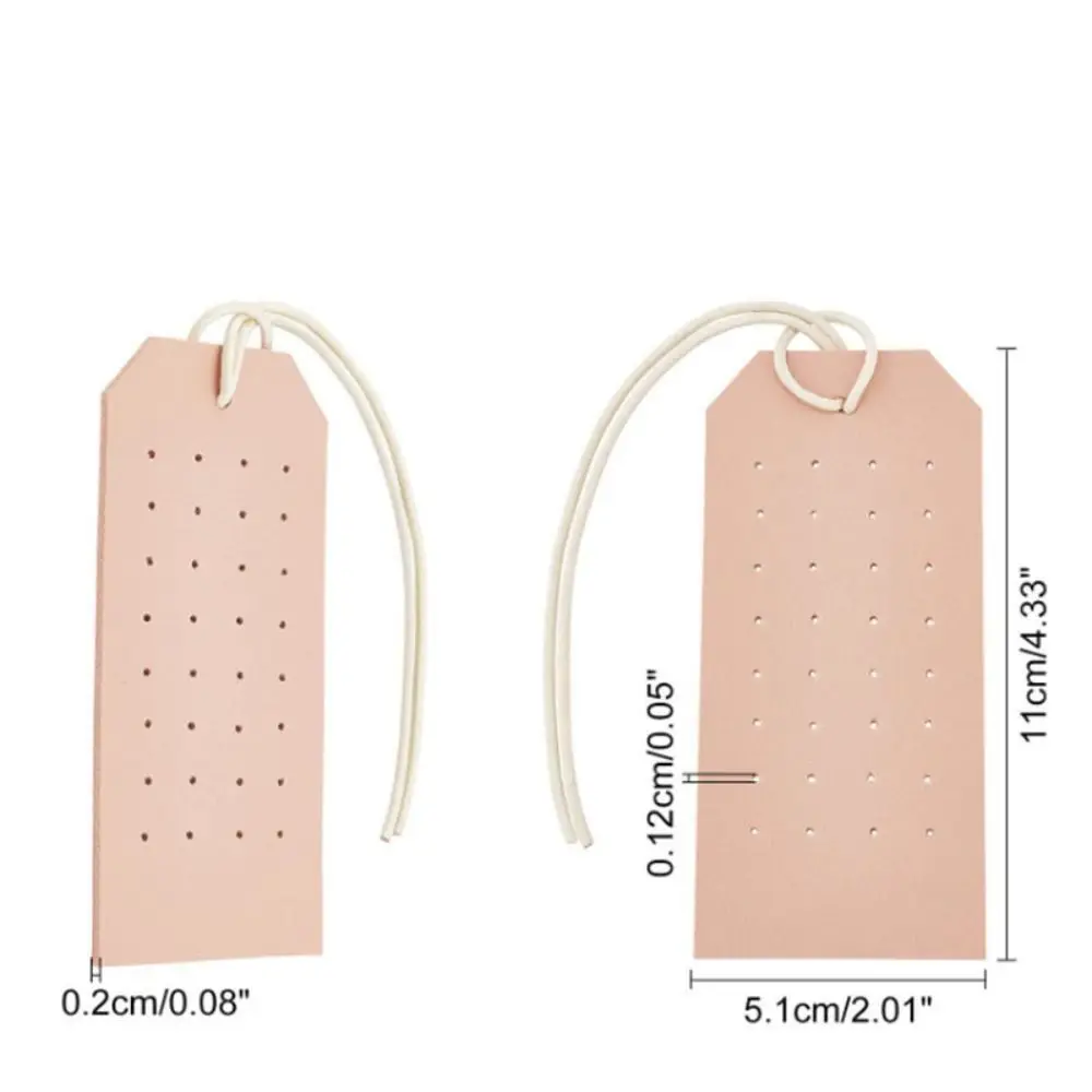하이 퀄리티 가죽 휴대용 귀걸이 보관 케이스, 여행용 쥬얼리 보관 랙, 걸이식 장식품, 쥬얼리 거치대