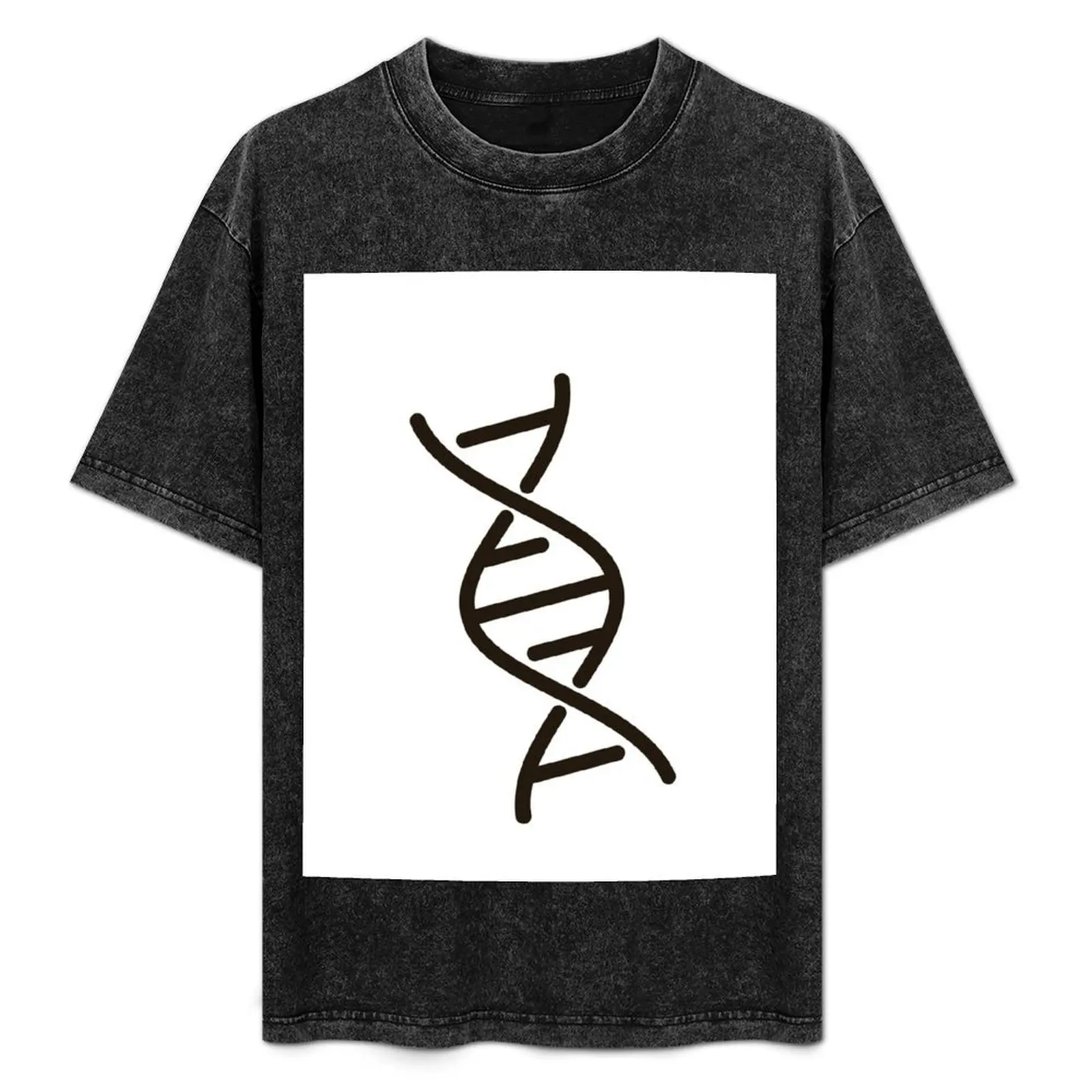 

DNA Genetics T-Shirt Abstract Pattern Print Top