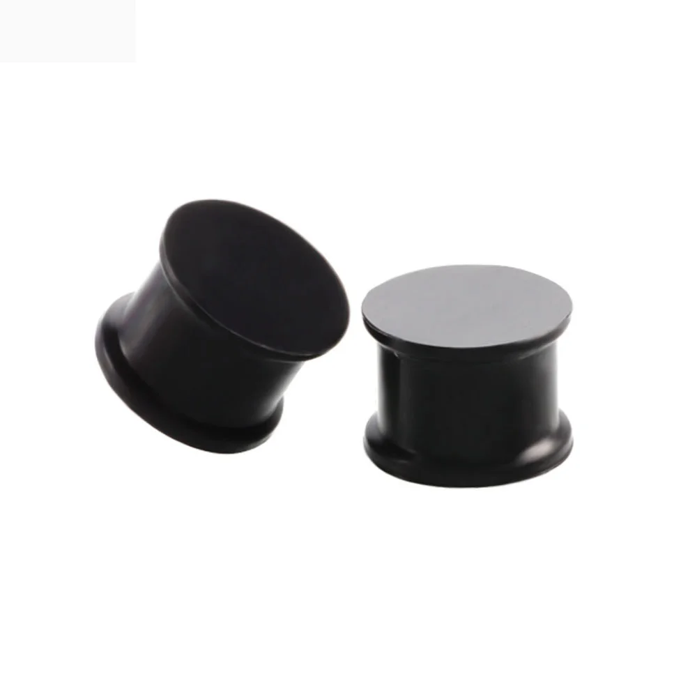 1 Pair Silicone Ear Gauges Ear Plugs and Tunnels Ear Expanders Stretchers Plug Piercing Jewelry for Woman Men
