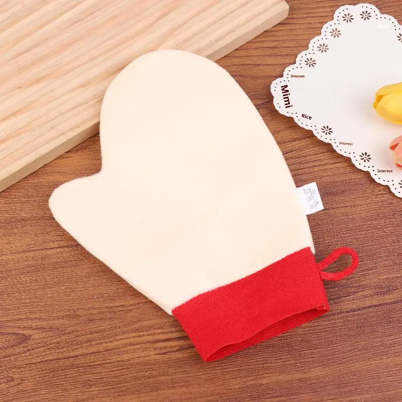 Gant de Lotion pour le corps, gant autobronzant Double face, empêche les mains collantes, applicateur de flocage à séchage rapide, applicateur de maquillage