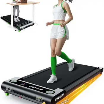 Walking Pad with Incline, Incline Walking Pad for Home, 2.5 HP Under Desk Small Treadmill with Remote Control, LED Display
