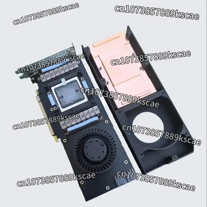 Te Sla V100 SXM2 32g 16g Copper Cooling Turbofan To PCIE Adapter Card To PCIE Adapter Board Pure