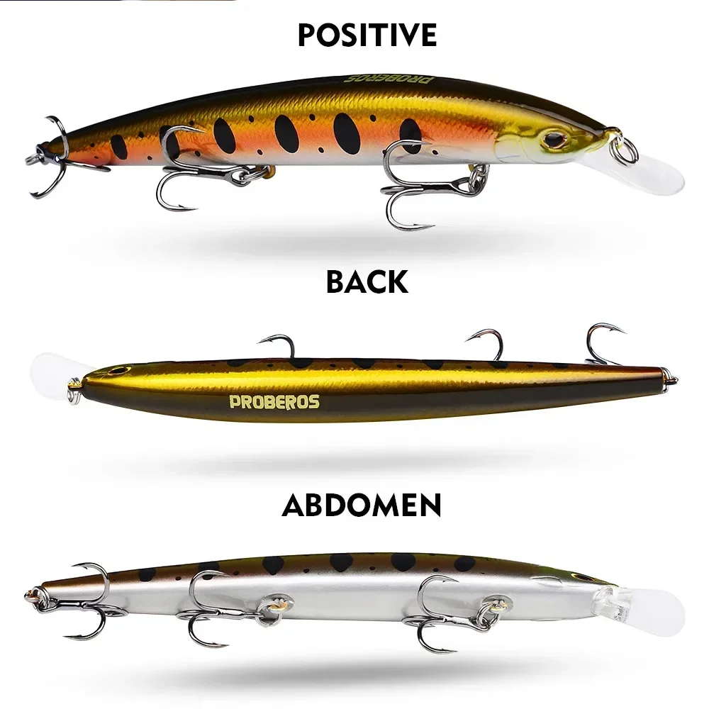 1PC 15cm 20g 11.5cm 9g Minnow Fishing Lure Wobblers Floating Artificial Quality Plastic Hard Bait 3D Eyes Pesca Bass Tackle