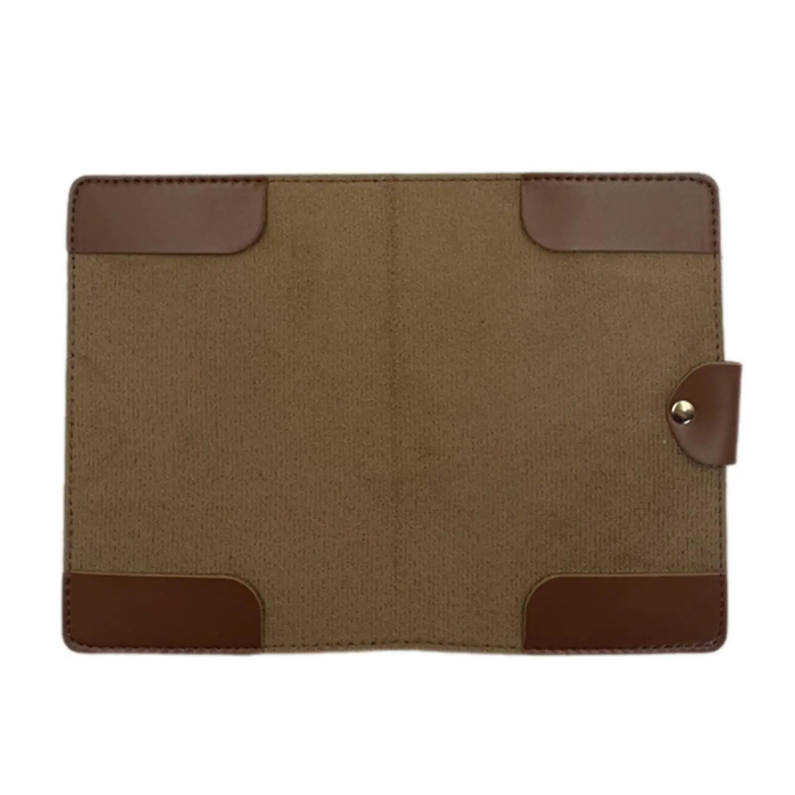 Golf Scorecard Holder PU Leather Easy to Use Golf Score Cards Holder for Game Score Tracking Rounds Practicing Golf Accessories