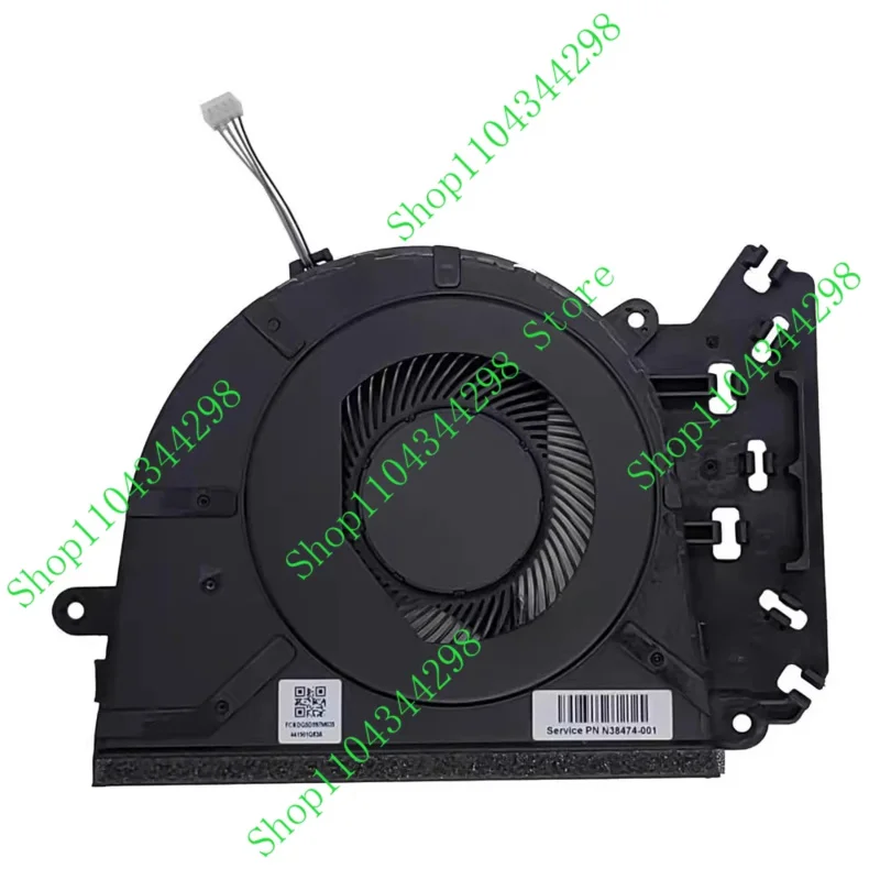 PJSE Laptop CPU Fan for HP 15-FC 250 G10 255 G10 15-FC0093DX 15-FC0039WM Series N38474-001 N38473-001 N38472-001 DFS5K121