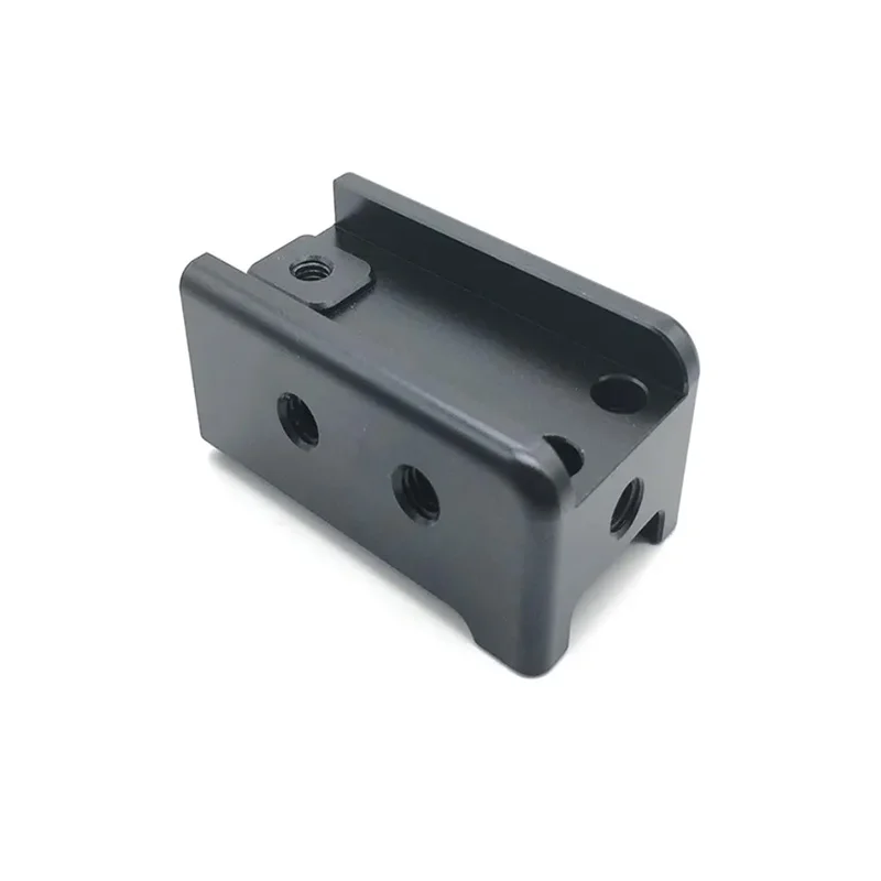 CNC machining ABS, PC and other engineering plastic plastic products Black plastic clamshell electronic component shell