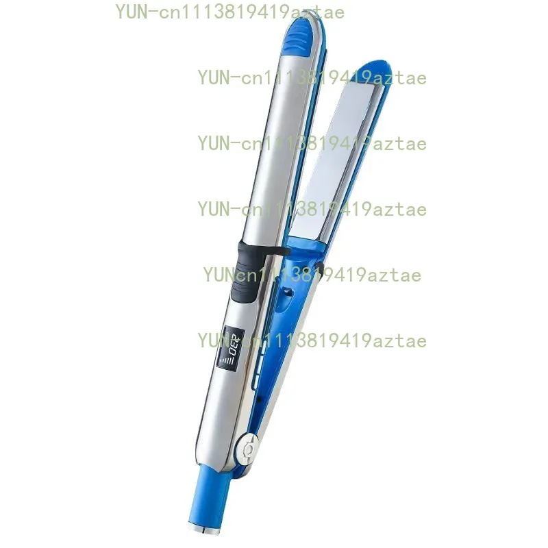 High Power 2 In 1 Hair Straightener Curling Iron, Stainless Steel Dual Use Flat Iron Salon Hair Styling Splint