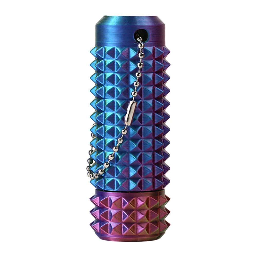 Spiky Grippie Stim Keychain 3D Printed Roller Spiky Grippie Stim Keyring Novelty Stress Relief for Christmas Birthday Gifts