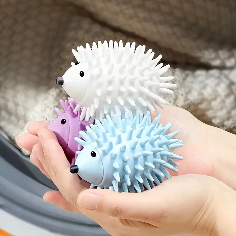 4pcs Laundry Balls Anti-Winding Magic Laundry Balls Drying Cleaning Ball Reusable Household Washing Machine Clothes Softener