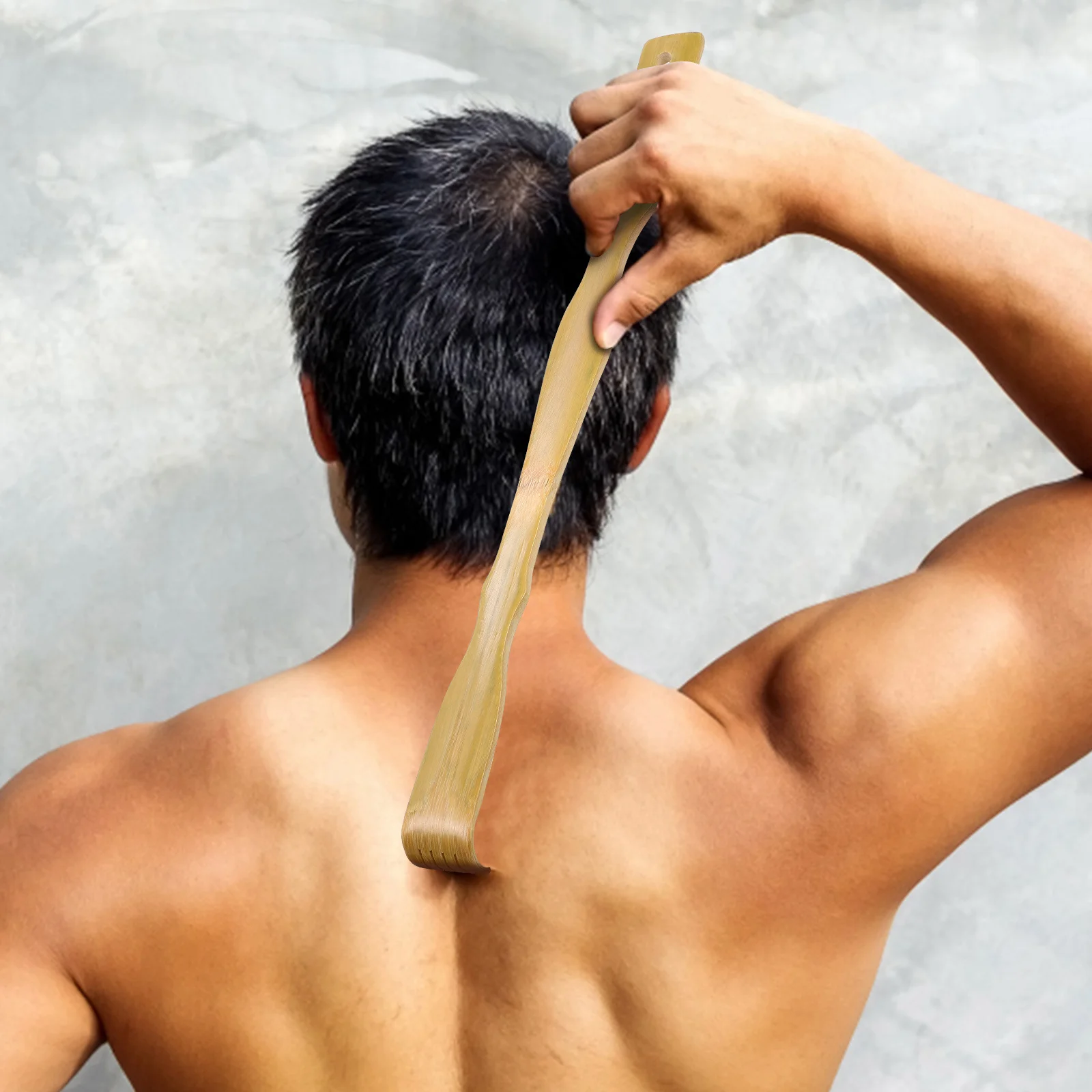 

NOLITOY Wooden Back Scratcher 3Pcs Handle Relaxation Tool for Adults Men Parents