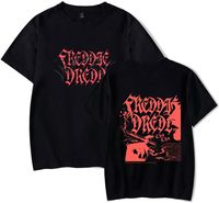 Freddie Dredd New Logo T-Shirt Harajuku Womens Summer Short Sleeve Tops T-Shirt