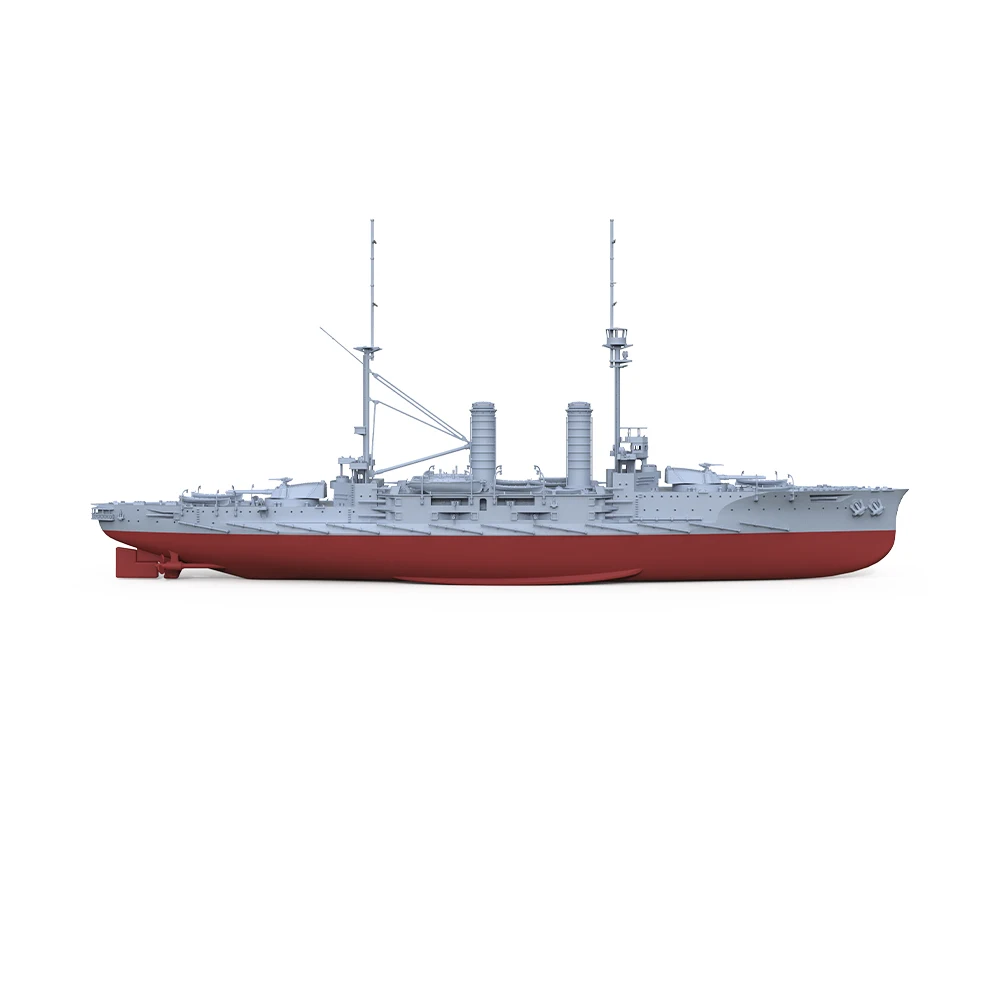 SSMODEL SSC350536-A 1/350 Military Model Kit IJN Tsukuba class Ikoma Battlecruiser 1912