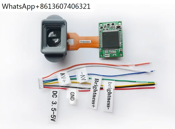 

New DIY night vision monocular viewfinder FPV display miniature full-color display thermal imaging display