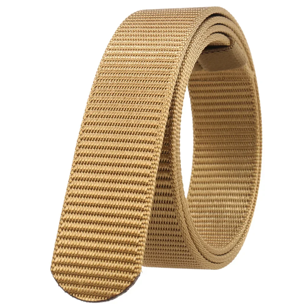Unisex Leinwand Keine Schnalle Gürtel Hohe Qualität Outdoor Bergsteigen Multifunktionale Taktische Nylon Männer Frauen Hosen Gürtel 3,4 cm – Detail 19