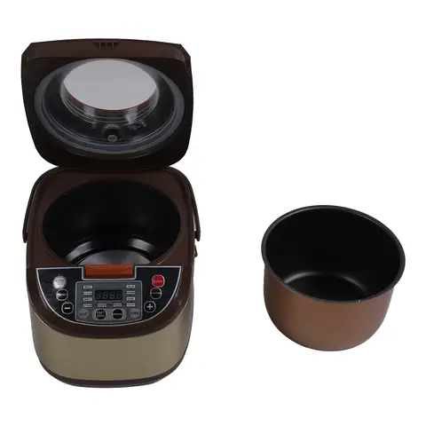 900W elektrisk tryckkokare 5L smart riskokare soppgrötkokningsmaskin långkokare risvärmare mat 220V 10 best sales rais-kokare - №8