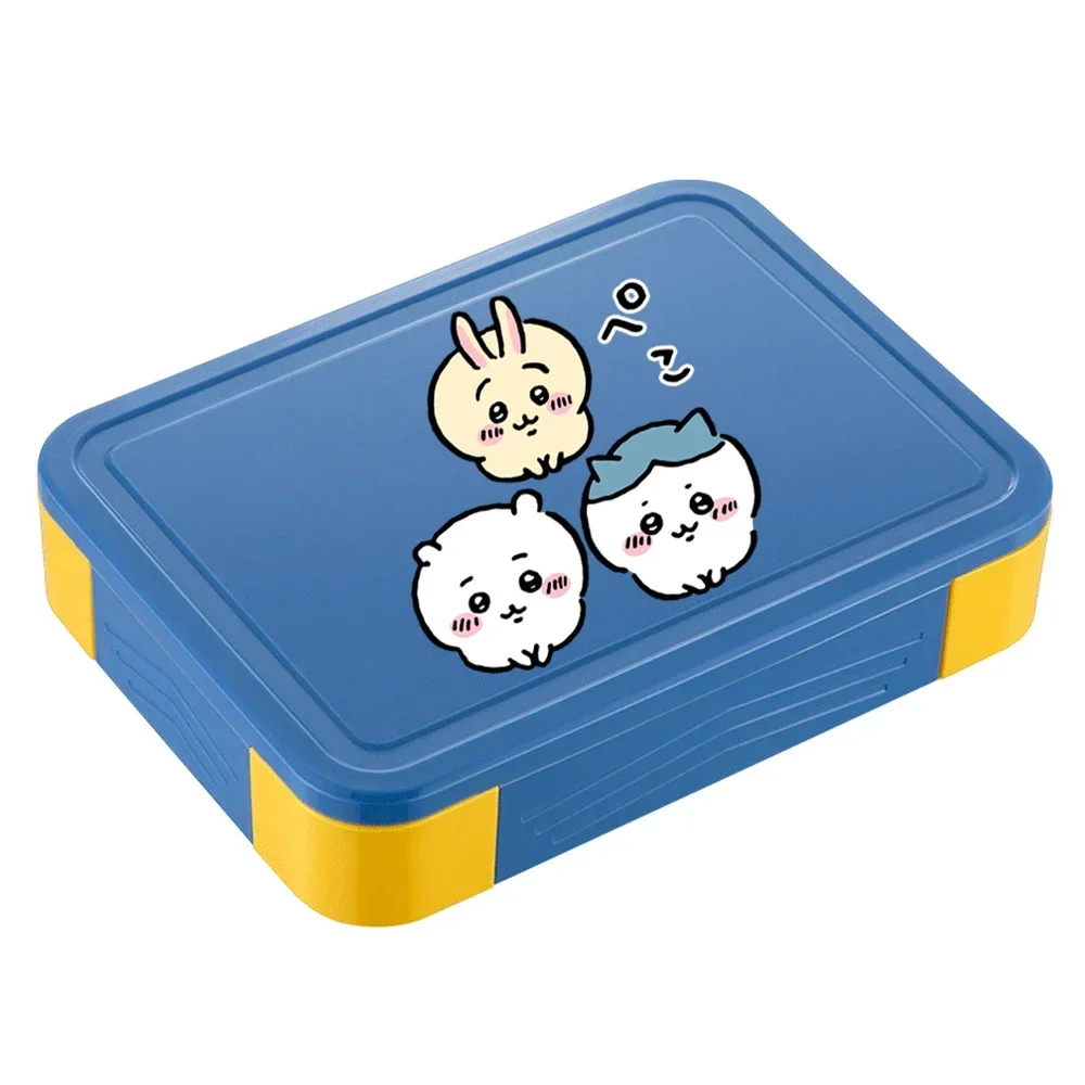 Cartoon Anime Chiikawas Usagi Hachiware Bento Box Adults Kids Student Portable Lunch Box Fruit Salad Sealed Boxs Tableware