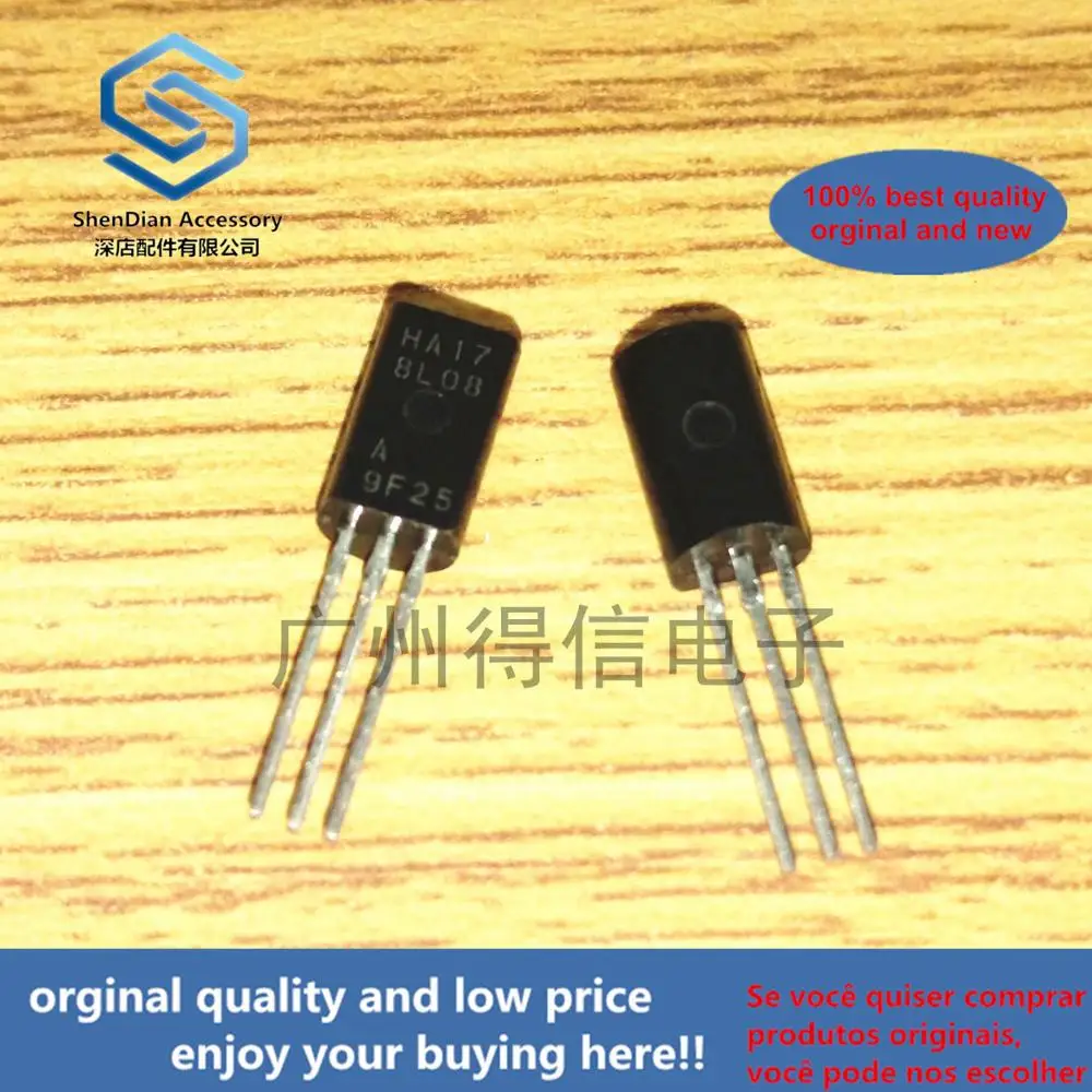 10pcs 100% orginal new  HA178L08A 78L08  TO-92L  real photo