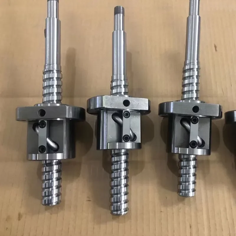 Customized C3 High Precision Ground External Circulation Ball Screw Double Nut