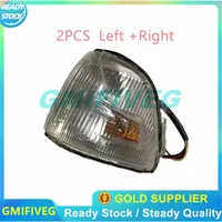 Indicador de luz de esquina de coche, carcasa de luz lateral delantera, señal de giro KK135-51060 KK135-51070 para KIA Pride 2000-2004