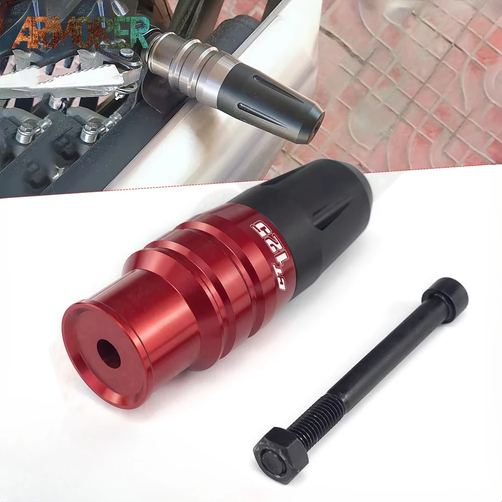 

Motorcycle Aluminum Accessories Frame Exhaust Slider Crash Protection Crash Pad For HONDA CT 125 CT125 Hunter Cub 2020 2021 2022