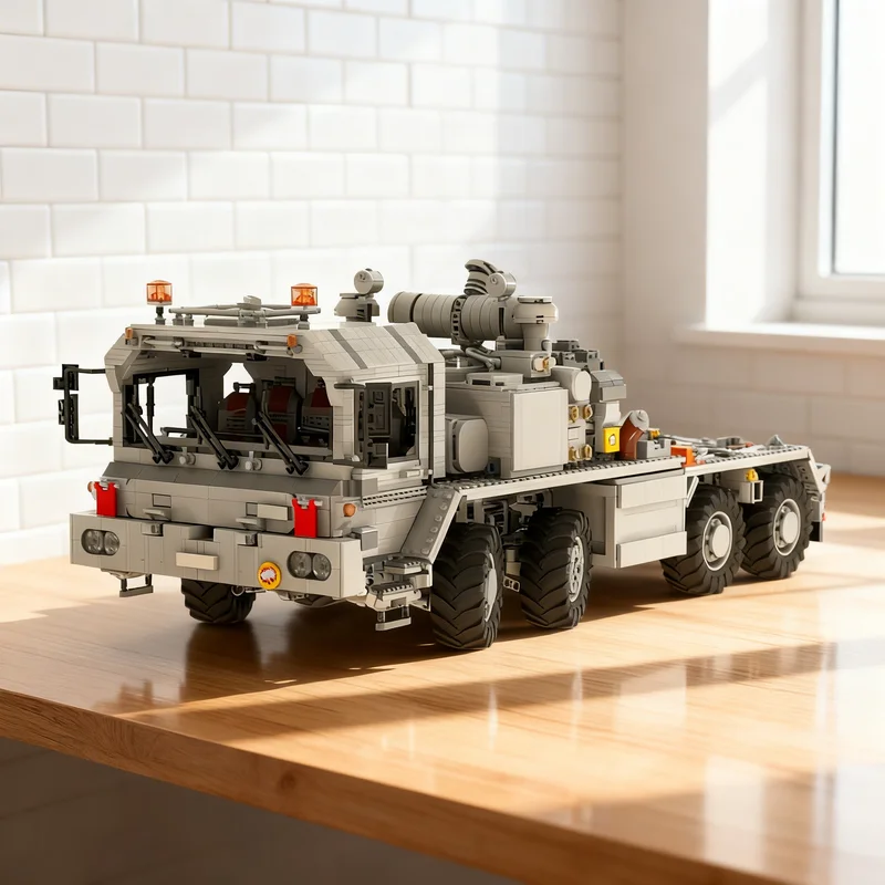 

4513pcs MOC Faun SLT Franziska Heavy Duty Tractor Technical Model Building Blocks Creative Display Gift Collectible Decor Kids