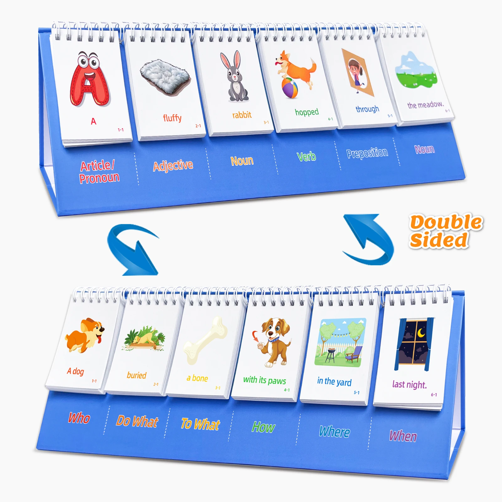 Sentence Building for Kids, Speech Therapy Materials Toys Games, Special Education for Homeschool Supplies