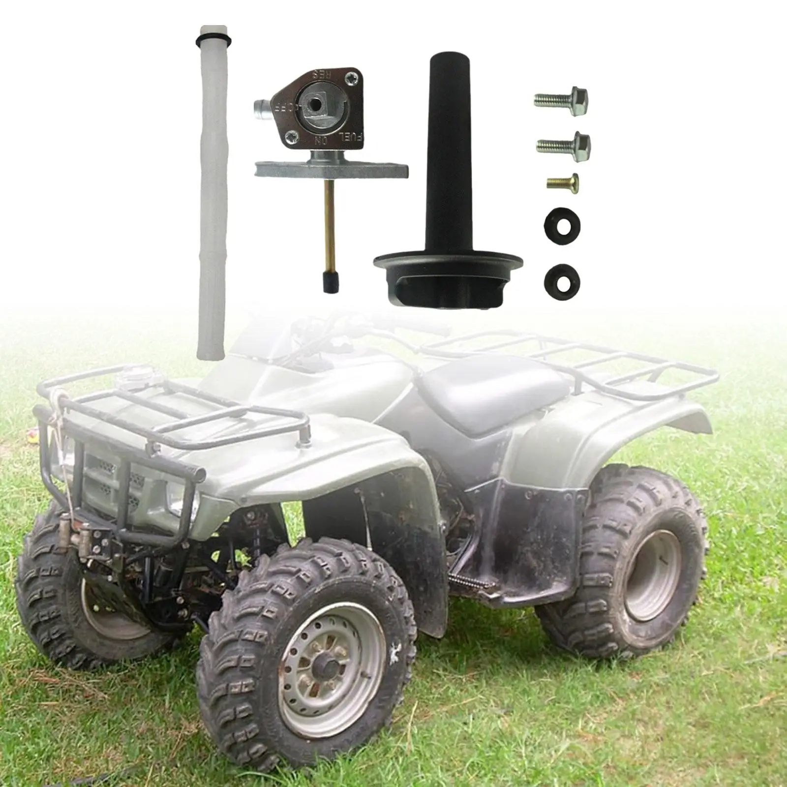 

Engine Fuel Tank Petcock with Lever Screw Petcock Assy for TRX650