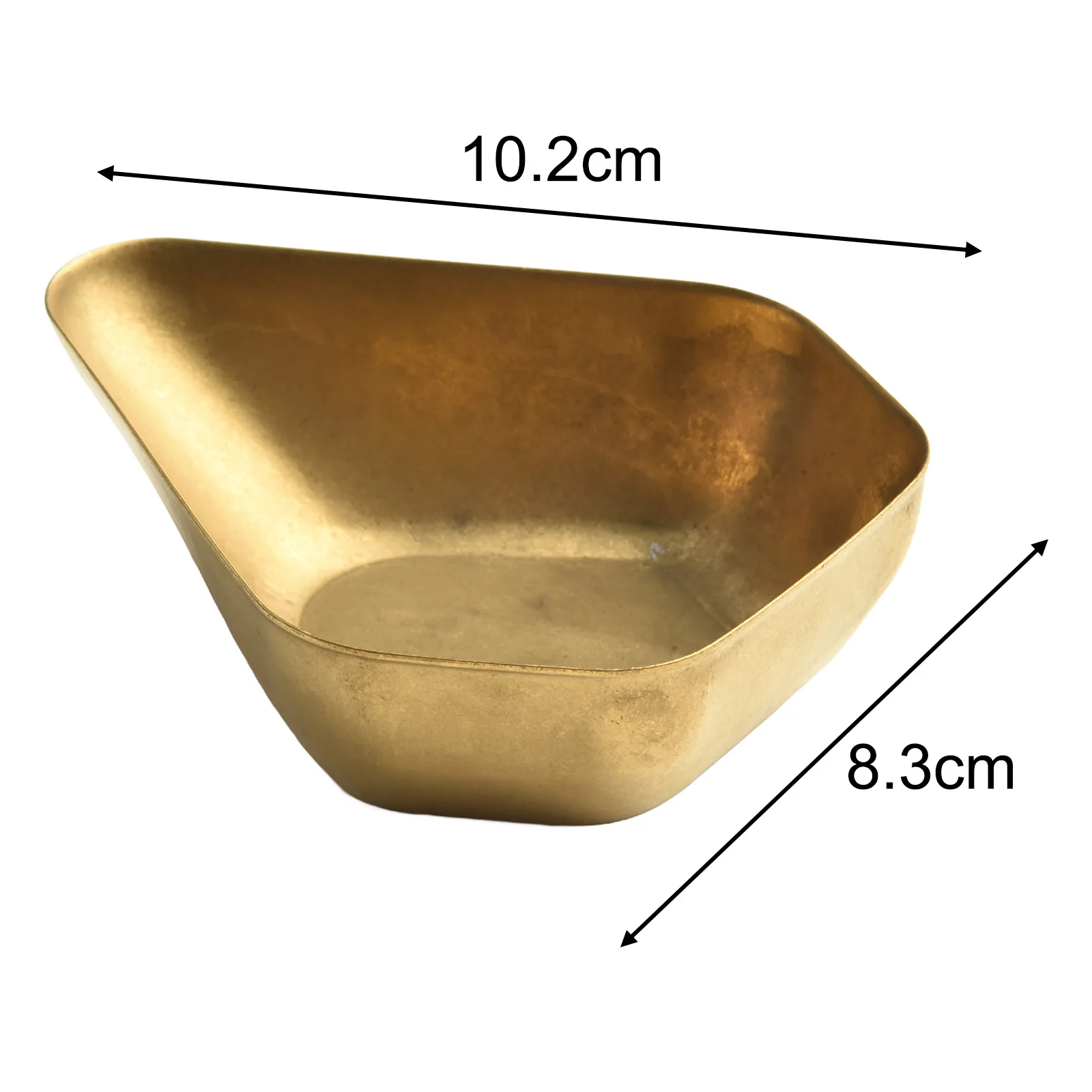 Coffee Bean Measuring Utensil Dripper Coffee Preparation 10.2x8.3cm Coffee Bean Tray Precision Pouring Stylish Design