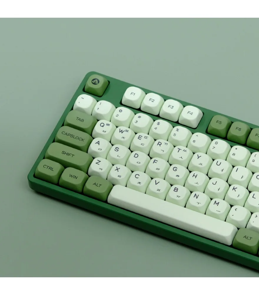 Keycap Cute Personality Adaptation Mechanical Keyboard Cap Matcha Korean