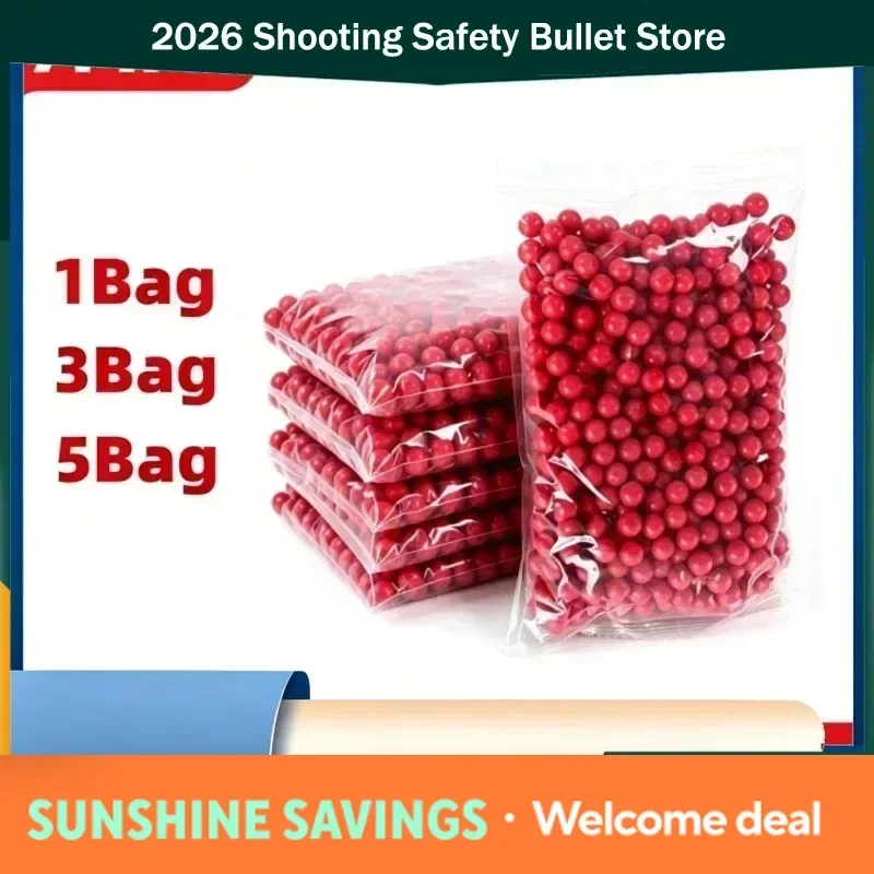 2030 7.0mm BB Soft Bulletcool 500Pcs/Bag 7MM Soft Durable Rubber Balls High Elastic Safe Round Play Balls For Outdoor Toy