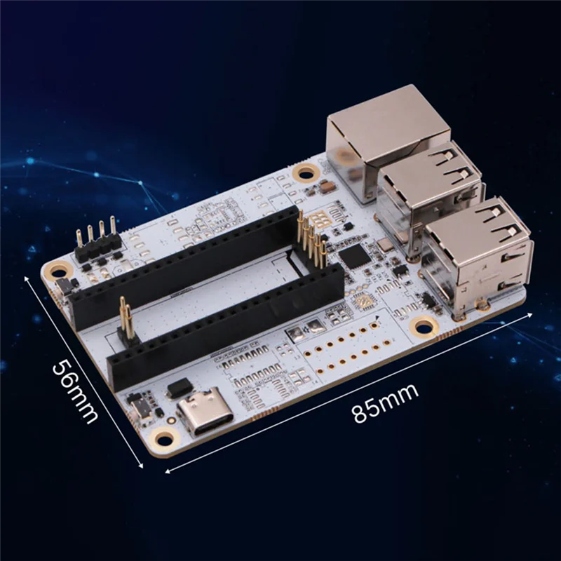 Placa de desarrollo AY14 -RISC-V Milk-V Duo + placa de expansión HUB USB CV1800B compatible con Linux para entusiastas de Iot, jugadores DIY fáciles de U