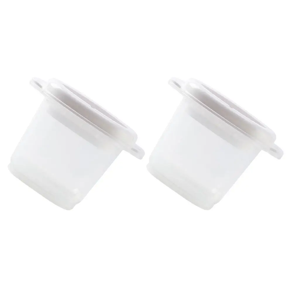 

2Pcs Office Steamed Rice Bowls Microwave Oven Rice Boxes Simple Design Double Ear Handles Easy Grip Smooth Finish Food Contact
