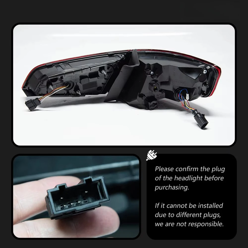 الضوء الخلفي ل A3 S3 سبورتباك هاتشباك مصباح ليد خلفي 2013-2020 A3 الخلفية الضباب الفرامل بدوره إشارة اكسسوارات السيارات