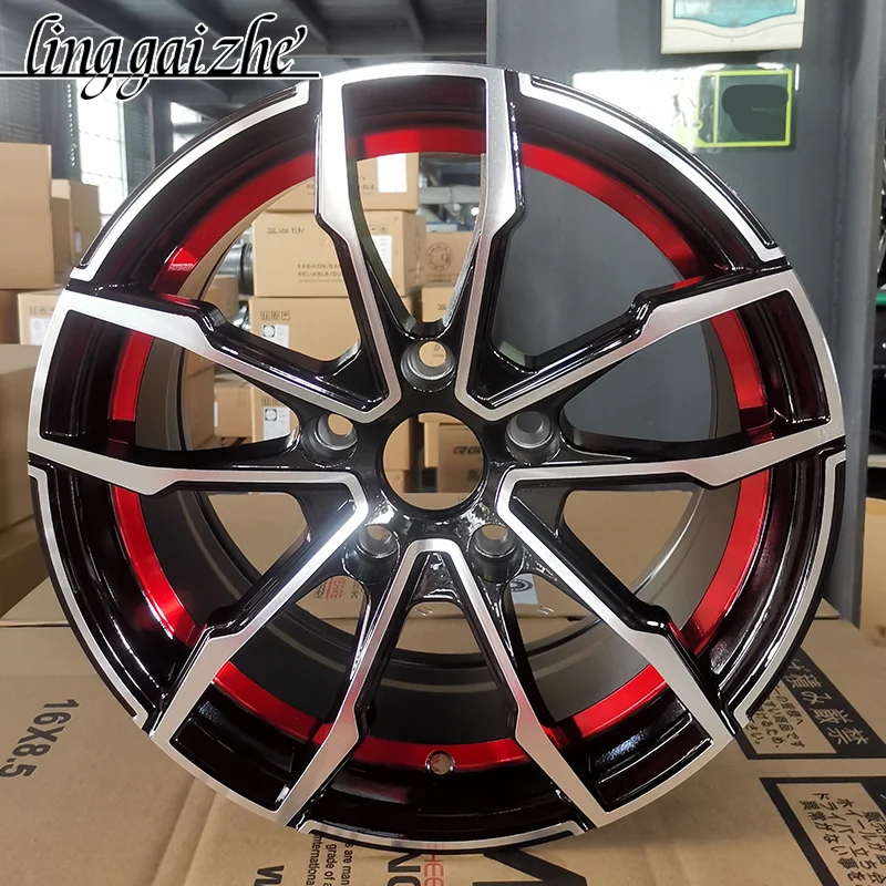 Cast aluminum alloy wheel factory wholesaler,15 inch 15*7.0 4X100 /108/114.3 Suitable for Honda Fit YARIS L BMW MINI