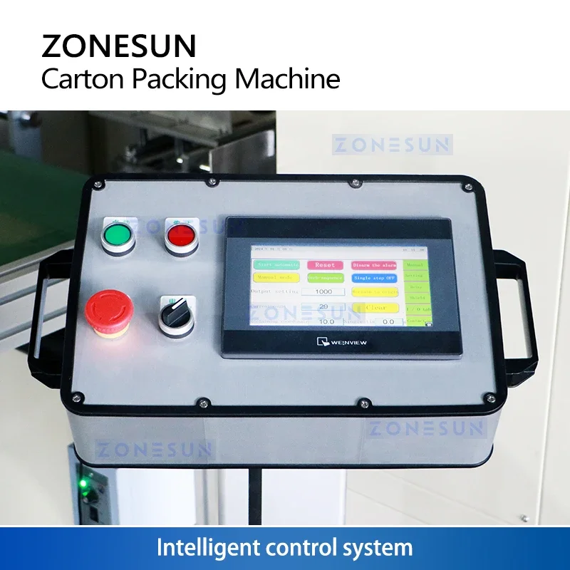 ZONESUN Automatic Box Folding Machine Corrugated Carton Folding Machine ZS-BFM2