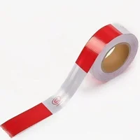 Cinta Reflectante Adhesiva de Alta Calidad de 50 mm * 5 m para Camiones y Remolques