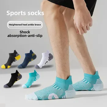 3/1Pairs Sport Compression Ankle Socks Men Women Professional Low Cut Fitness Marathon Running Outdoor Deodorant Breathable Sox 2