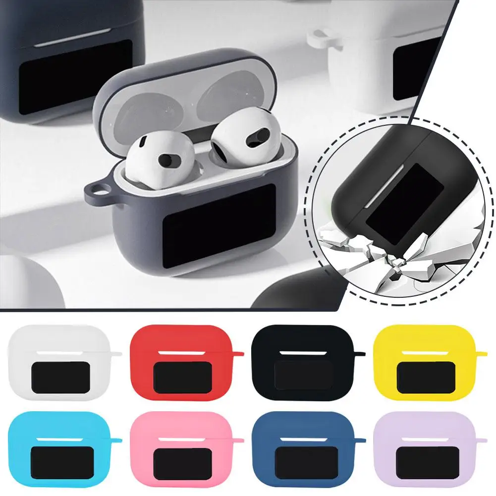 Wireless Earphones Protective Bluetooth 5.4 Pixfab Silicone Screen A9 Anti-fall Soft Pro L0b2