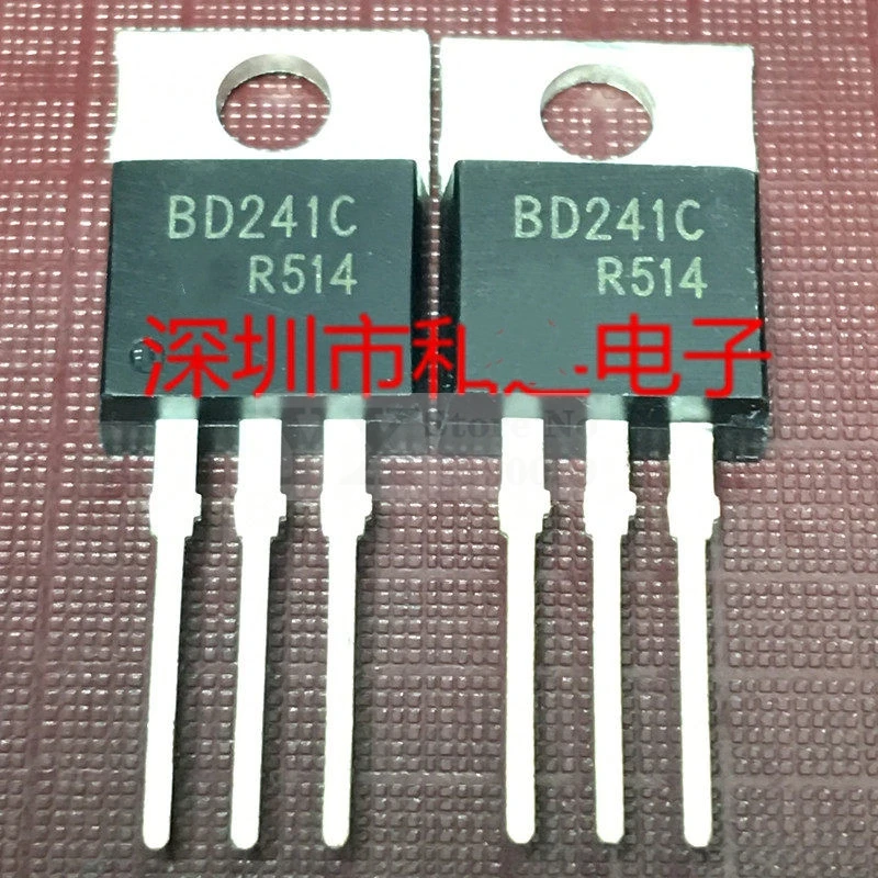 (5-20PCS) BD241C  D241  100V 3A