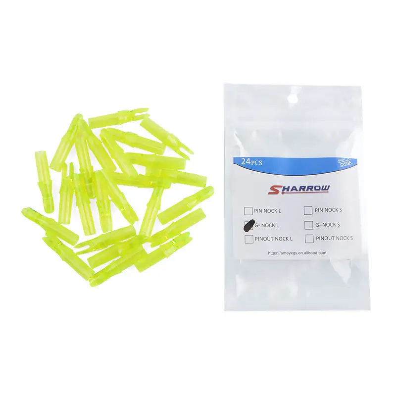 24pcs/lot Archery Arrow Nocks For Shaft I.D 6.2mm 0.246